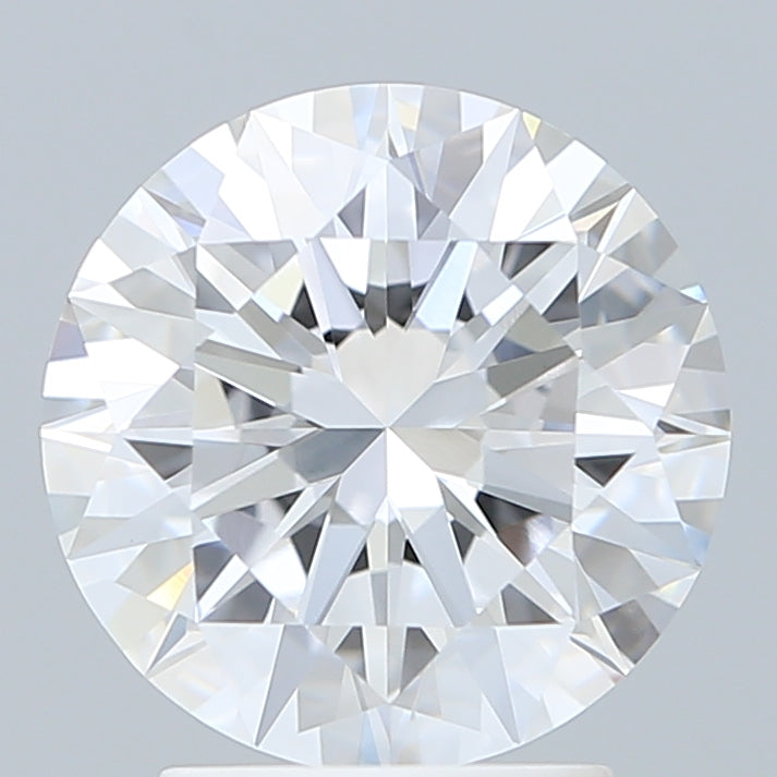 2.76 Carat Round Shaped, Excellent Cut, D Color, VVS2 Clarity, IGI Certified Lab Grown Diamond