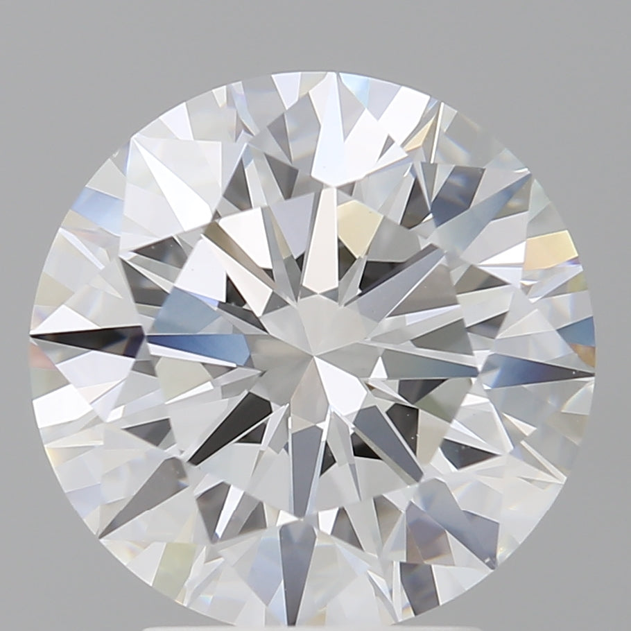 3.51 Carat Round Shaped, Ideal Cut, E Color, VVS2 Clarity, IGI Certified Lab Grown Diamond