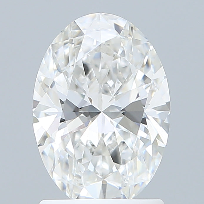 1.56 Carat Oval Shaped, Ideal Cut, E Color, VVS1 Clarity, IGI Certified Lab Grown Diamond