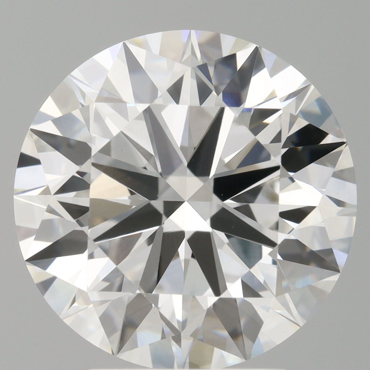 4.00 Carat Round Shaped, Excellent Cut, E Color, VVS2 Clarity, IGI Certified Lab Grown Diamond