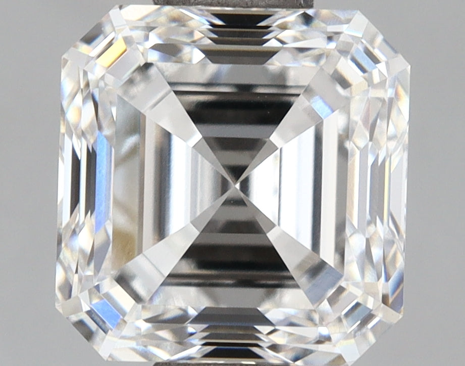2.08 Carat Asscher Shaped, Ideal Cut, D Color, VVS1 Clarity, IGI Certified Lab Grown Diamond