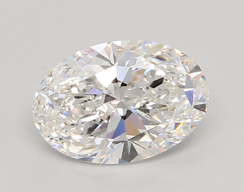 2.01 Carat Oval Shaped, Ideal Cut, D Color, VVS1 Clarity, IGI Certified Lab Grown Diamond