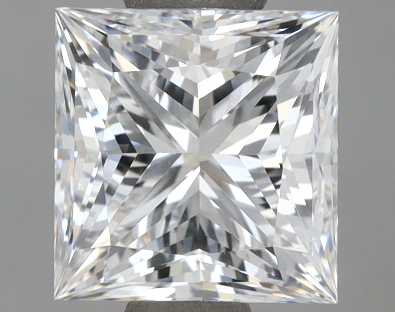 1.62 Carat Princess Shaped, Excellent Cut, D Color, VVS1 Clarity, IGI Certified Lab Grown Diamond