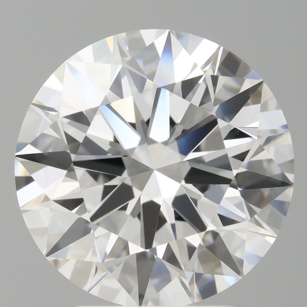 4.09 Carat Round Shaped, Ideal Cut, E Color, VVS2 Clarity, IGI Certified Lab Grown Diamond