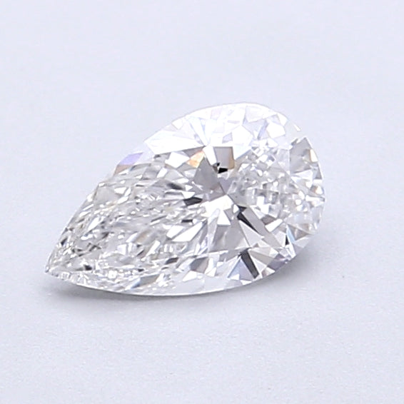 0.47 Carat Pear Shaped, Very Good Cut, D Color, VS1 Clarity, IGI Certified Lab Grown Diamond