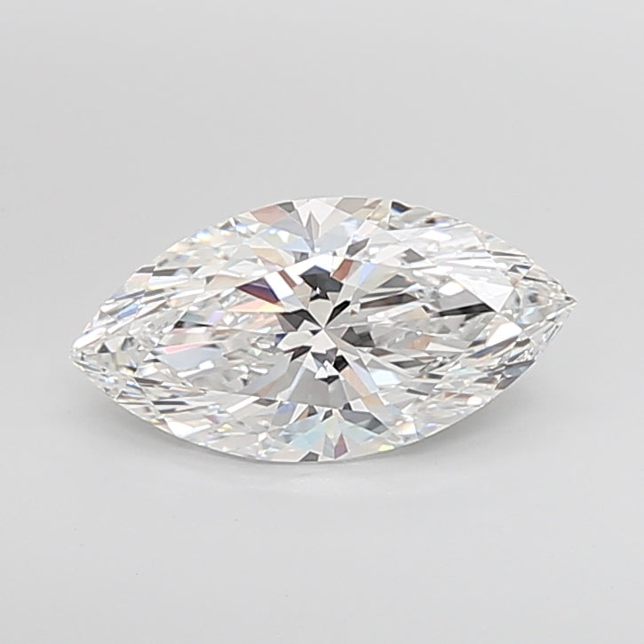 4.02 Carat Marquise Shaped, Ideal Cut, E Color, VVS2 Clarity, IGI Certified Lab Grown Diamond