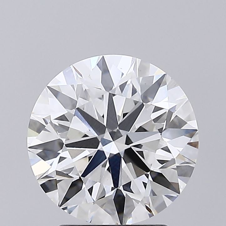 2.51 Carat Round Shaped, Ideal Cut, F Color, VS1 Clarity, IGI Certified Lab Grown Diamond