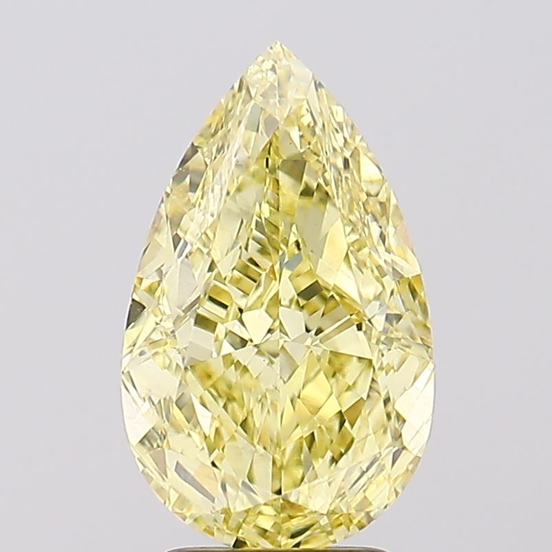 3.57 Carat Pear Shaped, Excellent Cut, VS1 Clarity, IGI Certified Lab Grown Diamond
