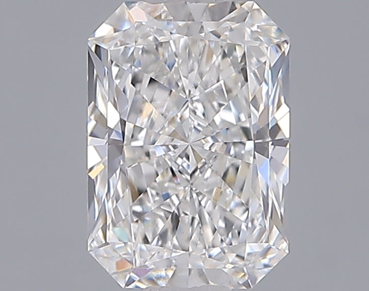 1.51 Carat Radiant Shaped, Ideal Cut, E Color, VVS2 Clarity, IGI Certified Lab Grown Diamond