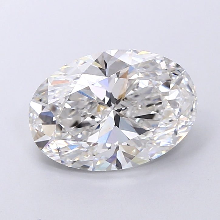 4.26 Carat Oval Shaped, Very Good Cut, F Color, VS1 Clarity, IGI Certified Lab Grown Diamond