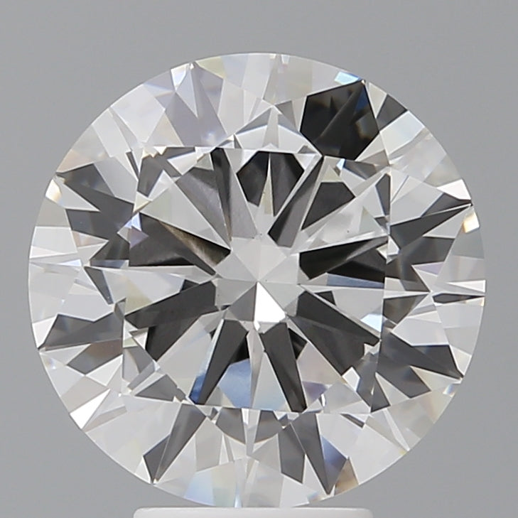 5.51 Carat Round Shaped, Excellent Cut, F Color, VS1 Clarity, IGI Certified Lab Grown Diamond
