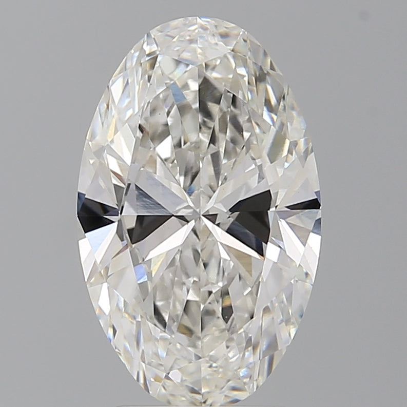 3.58 Carat Oval Shaped, Excellent Cut, F Color, VS1 Clarity, IGI Certified Lab Grown Diamond