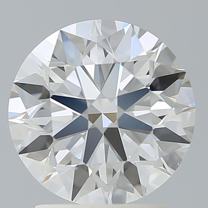 2.37 Carat Round Shaped, Ideal Cut, F Color, VS1 Clarity, IGI Certified Lab Grown Diamond
