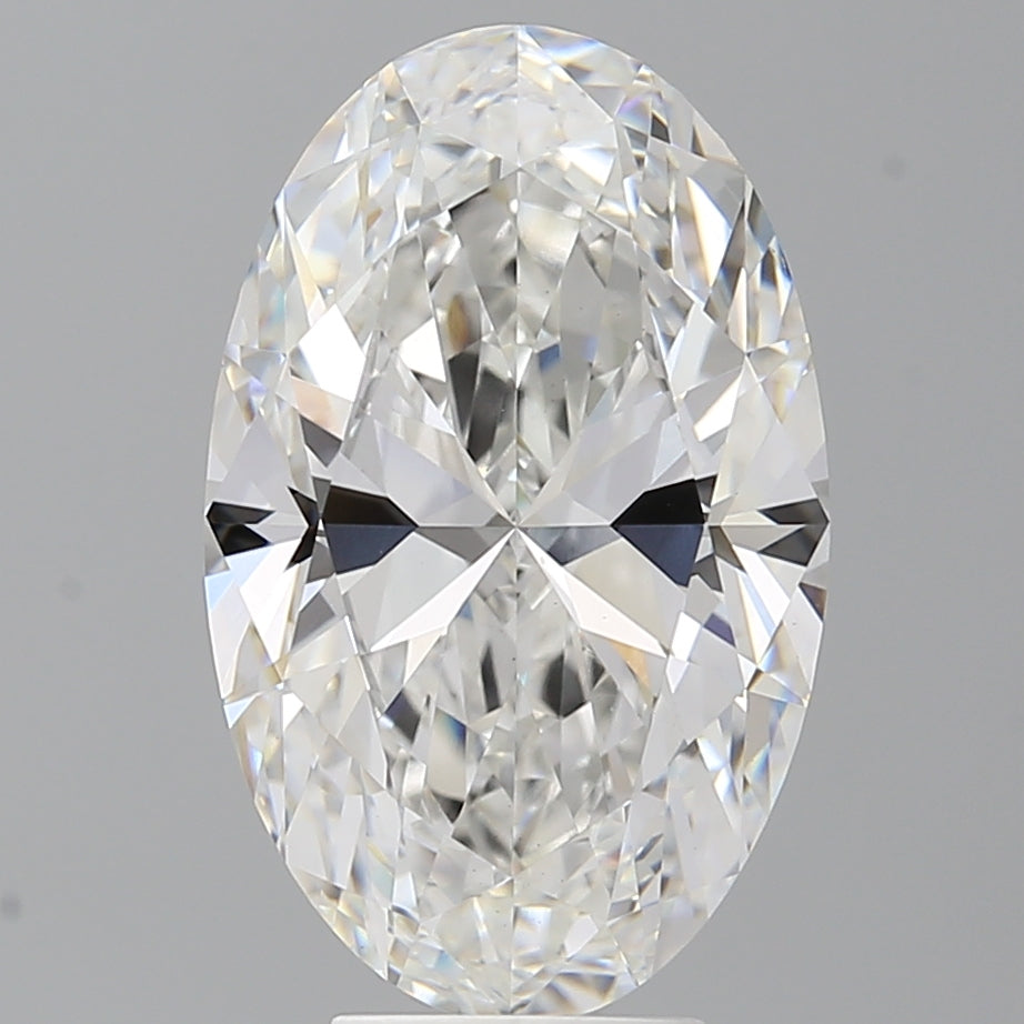 6.09 Carat Oval Shaped, Ideal Cut, E Color, VS1 Clarity, IGI Certified Lab Grown Diamond