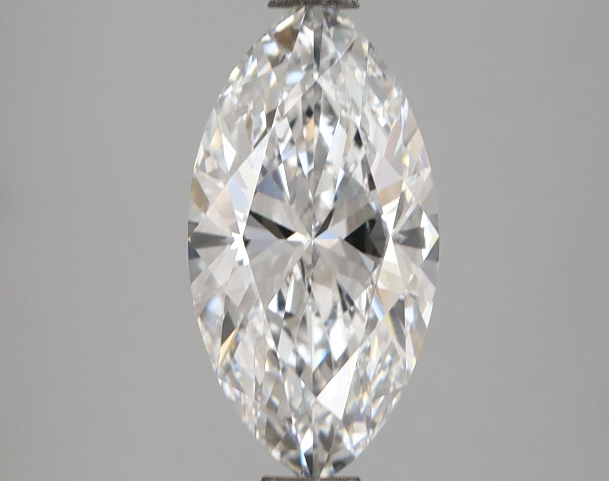 1.04 Carat Marquise Shaped, Ideal Cut, D Color, VVS1 Clarity, IGI Certified Lab Grown Diamond