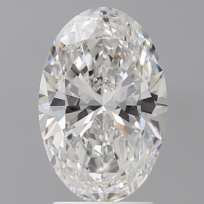 2.60 Carat Oval Shaped, Ideal Cut, E Color, VS2 Clarity, IGI Certified Lab Grown Diamond