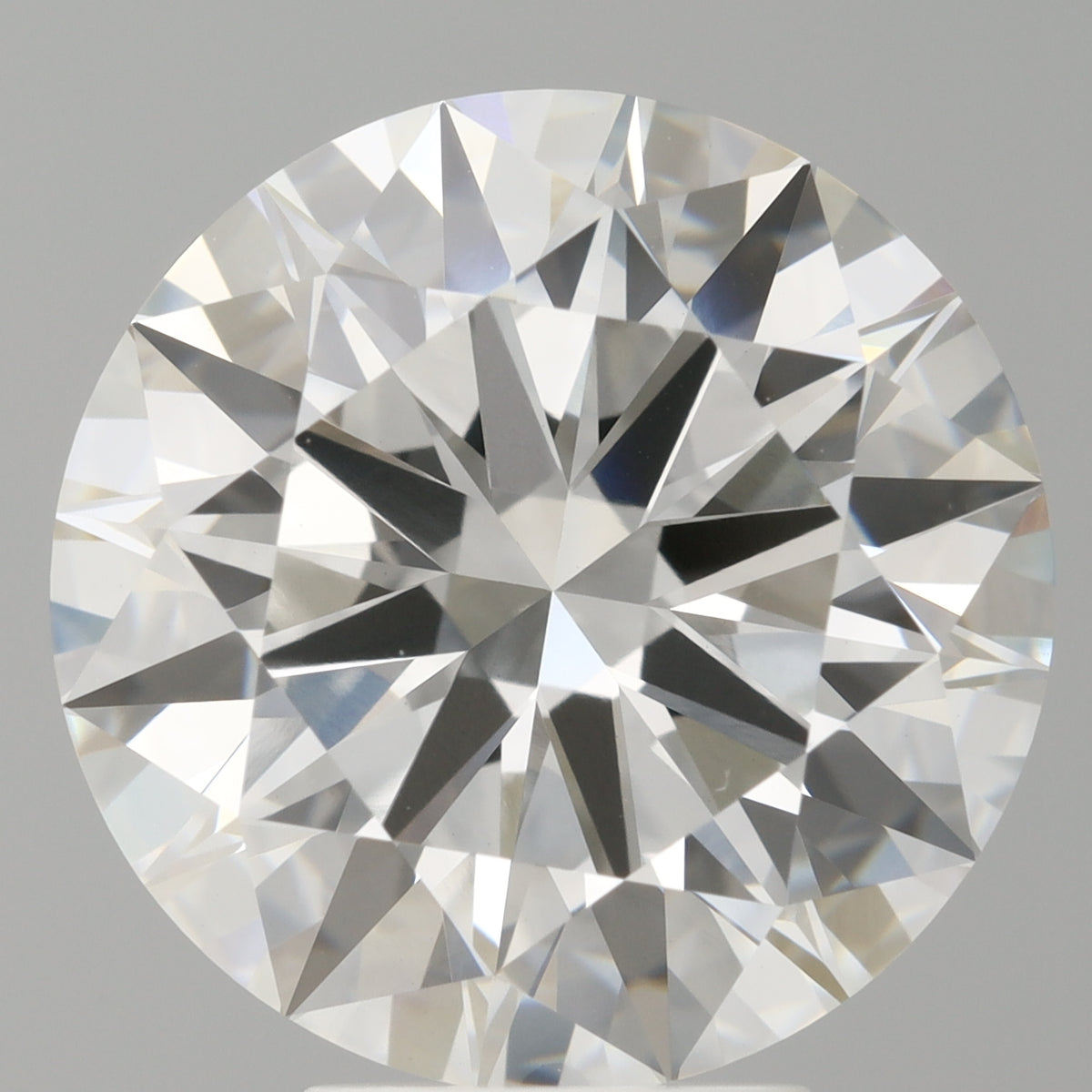 6.04 Carat Round Shaped, Ideal Cut, F Color, VVS2 Clarity, IGI Certified Lab Grown Diamond