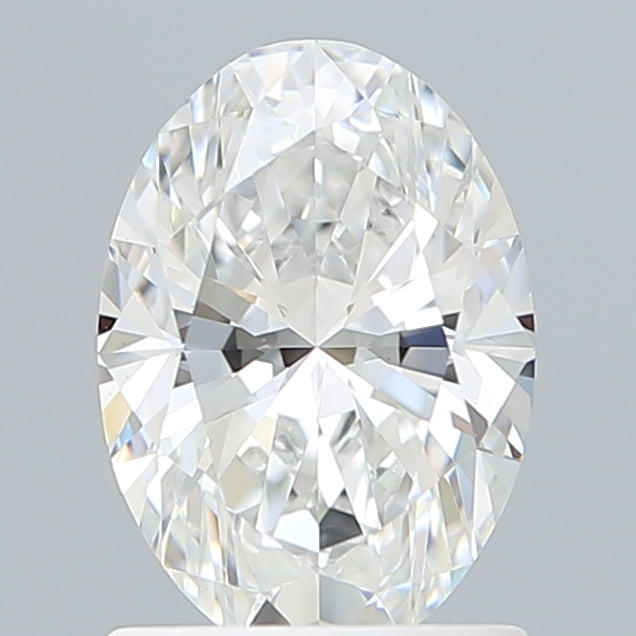 1.33 Carat Oval Shaped, Excellent Cut, E Color, VVS2 Clarity, IGI Certified Lab Grown Diamond