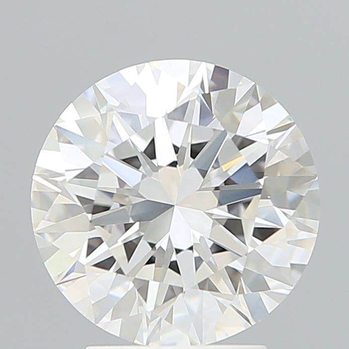 3.20 Carat Round Shaped, Excellent Cut, F Color, VVS2 Clarity, IGI Certified Lab Grown Diamond