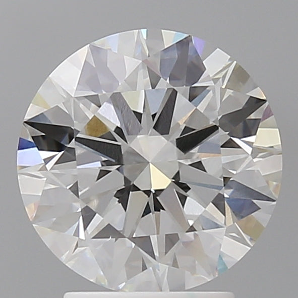 3.05 Carat Round Shaped, Ideal Cut, F Color, VVS2 Clarity, IGI Certified Lab Grown Diamond