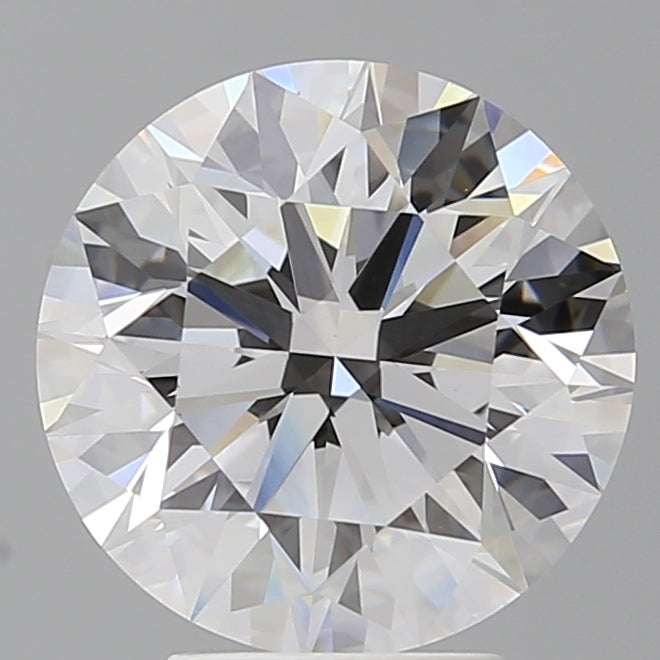 4.53 Carat Round Shaped, Ideal Cut, E Color, VVS2 Clarity, IGI Certified Lab Grown Diamond