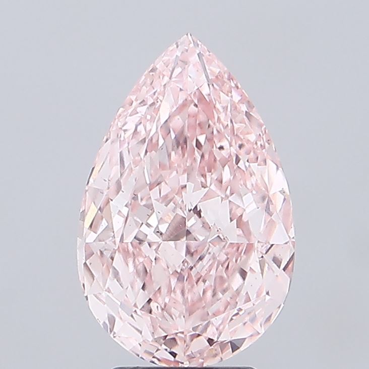 4.24 Carat Pear Shaped, Ideal Cut, VS2 Clarity, IGI Certified Lab Grown Diamond
