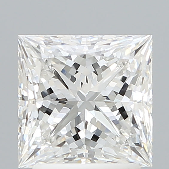 2.32 Carat Princess Shaped, Ideal Cut, E Color, VVS2 Clarity, IGI Certified Lab Grown Diamond
