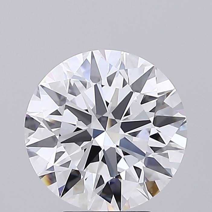 3.85 Carat Round Shaped, Ideal Cut, D Color, IF Clarity, IGI Certified Lab Grown Diamond