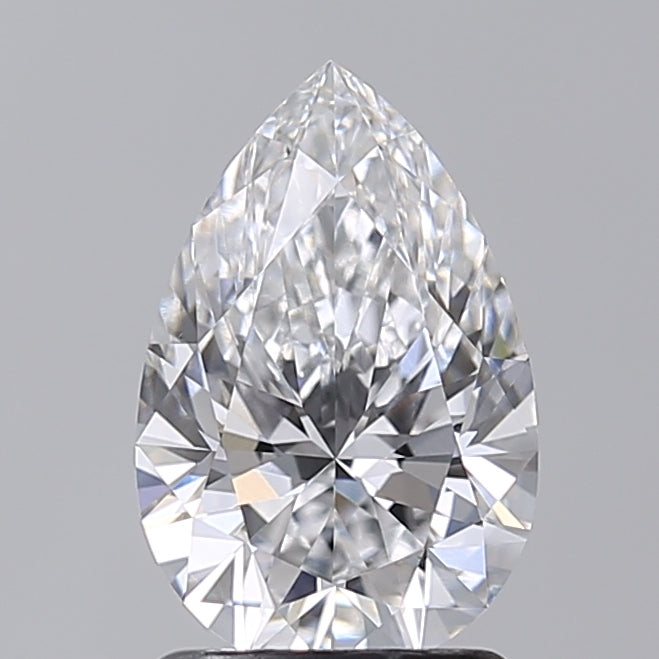 1.52 Carat Pear Shaped, Very Good Cut, E Color, VVS2 Clarity, IGI Certified Lab Grown Diamond