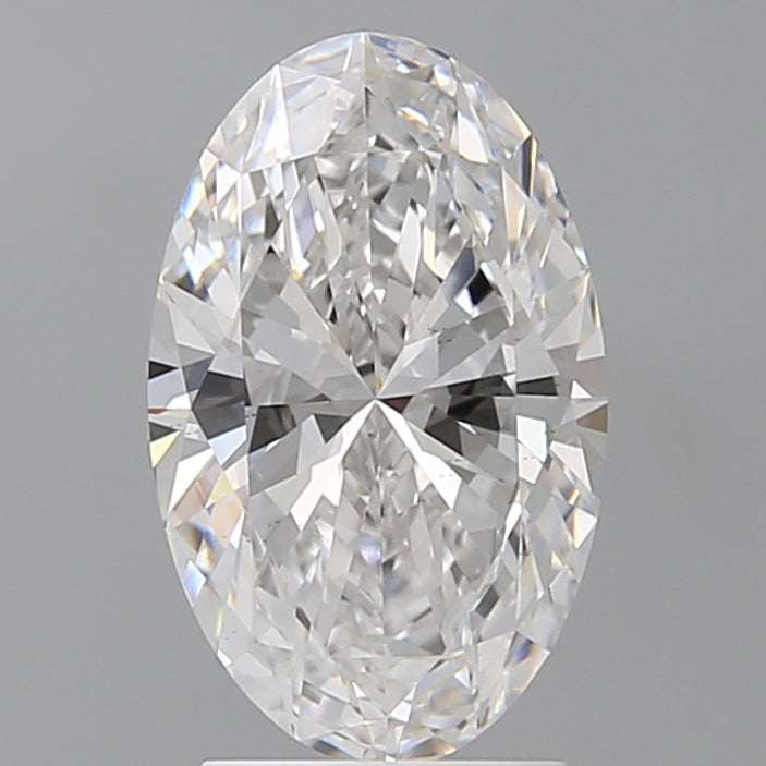 2.58 Carat Oval Shaped, Ideal Cut, D Color, VS1 Clarity, IGI Certified Lab Grown Diamond