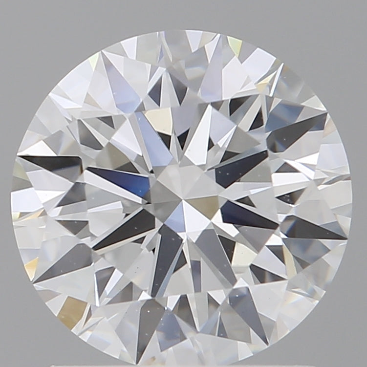 1.59 Carat Round Shaped, Ideal Cut, E Color, VVS2 Clarity, IGI Certified Lab Grown Diamond