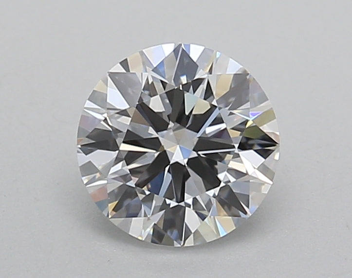 1.02 Carat Round Shaped, Ideal Cut, D Color, VVS2 Clarity, IGI Certified Lab Grown Diamond