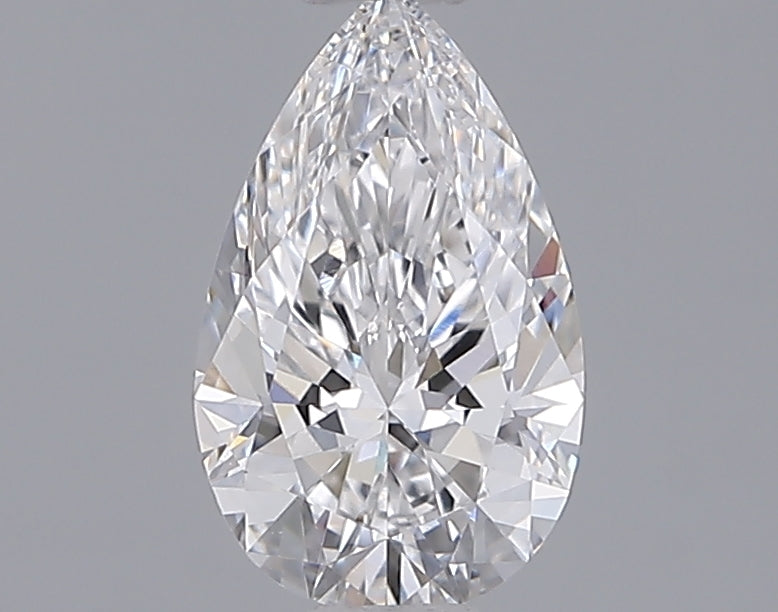 1.06 Carat Pear Shaped, Ideal Cut, D Color, VVS1 Clarity, IGI Certified Lab Grown Diamond