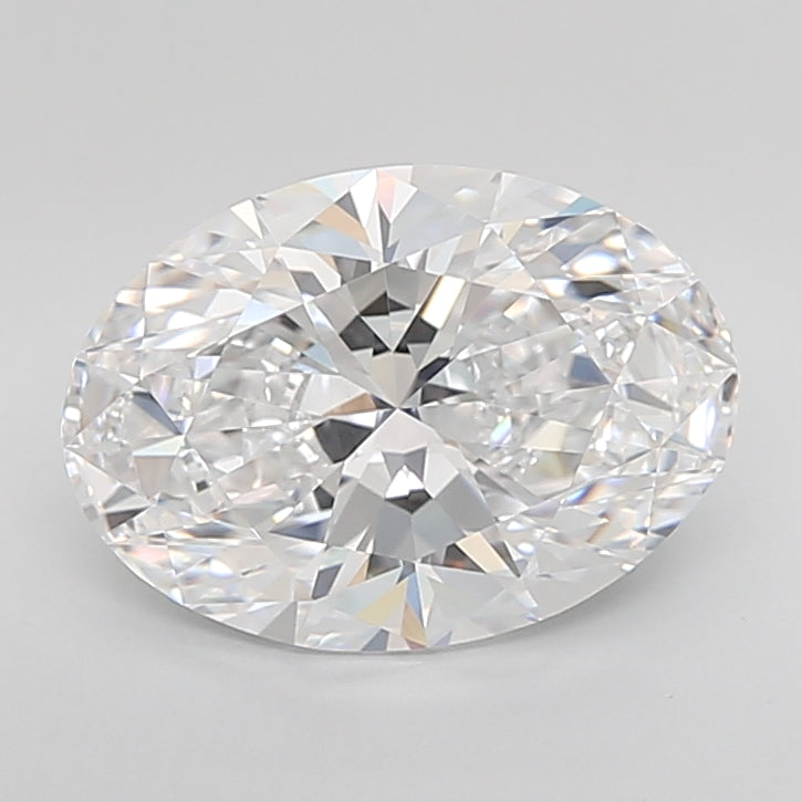 2.01 Carat Oval Shaped, Excellent Cut, D Color, VS2 Clarity, IGI Certified Lab Grown Diamond