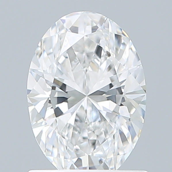 1.10 Carat Oval Shaped, Excellent Cut, D Color, VVS1 Clarity, IGI Certified Lab Grown Diamond