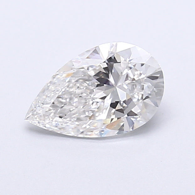 1.00 Carat Pear Shaped, Very Good Cut, E Color, VS1 Clarity, IGI Certified Lab Grown Diamond