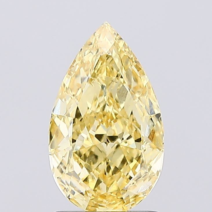 1.50 Carat Pear Shaped, Ideal Cut, SI1 Clarity, IGI Certified Lab Grown Diamond
