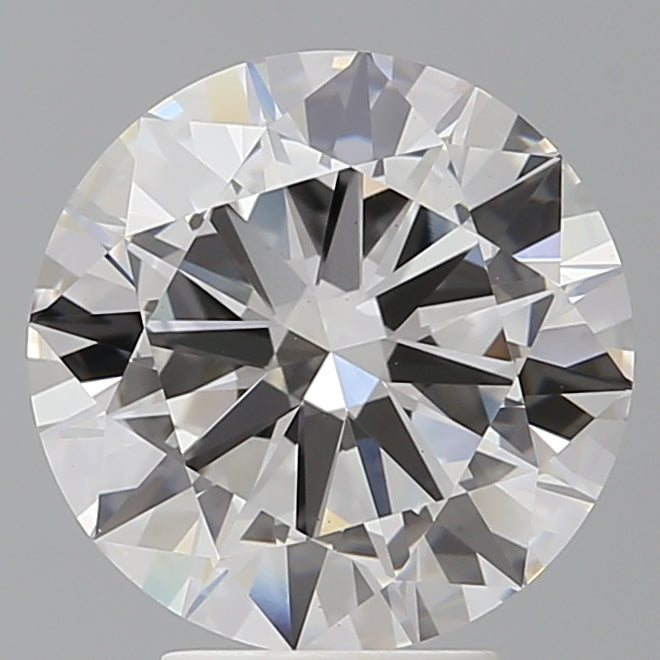 4.48 Carat Round Shaped, Excellent Cut, F Color, VS1 Clarity, IGI Certified Lab Grown Diamond