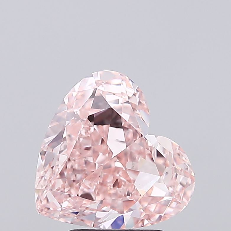 4.28 Carat Heart Shaped, Ideal Cut, VVS2 Clarity, IGI Certified Lab Grown Diamond