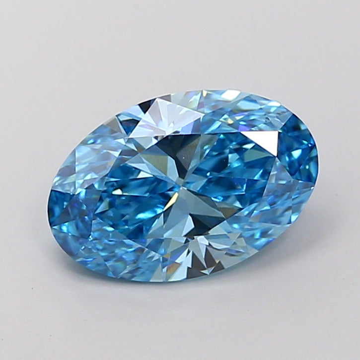 1.45 Carat Oval Shaped, Very Good Cut, VVS2 Clarity, IGI Certified Lab Grown Diamond