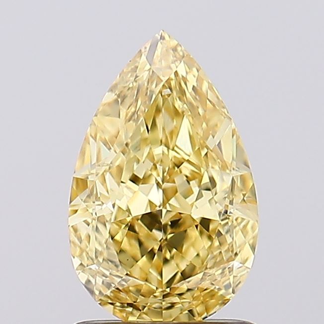 1.44 Carat Pear Shaped, Excellent Cut, VS2 Clarity, IGI Certified Lab Grown Diamond