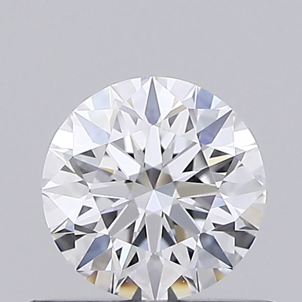 0.53 Carat Round Shaped, Ideal Cut, D Color, VVS2 Clarity, IGI Certified Lab Grown Diamond