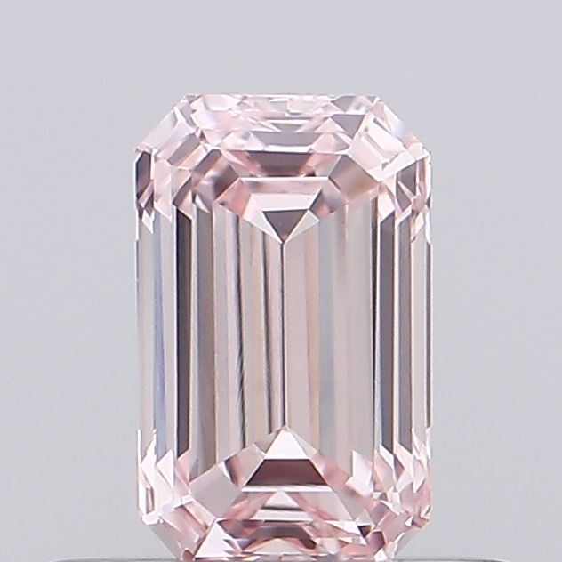 0.51 Carat Emerald Shaped, Excellent Cut, VVS2 Clarity, IGI Certified Lab Grown Diamond