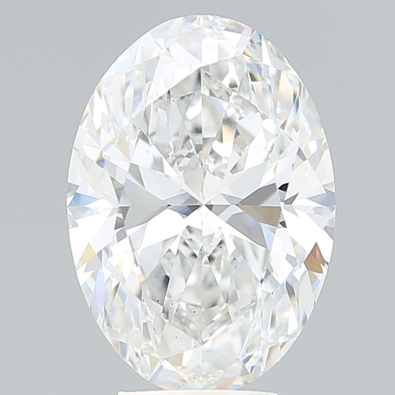 5.20 Carat Oval Shaped, Ideal Cut, E Color, VS1 Clarity, IGI Certified Lab Grown Diamond
