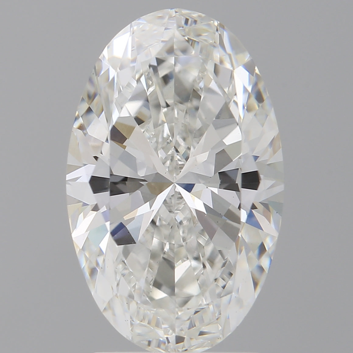 3.00 Carat Oval Shaped, Ideal Cut, F Color, VS1 Clarity, IGI Certified Lab Grown Diamond