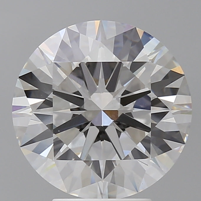 4.60 Carat Round Shaped, Ideal Cut, F Color, VVS2 Clarity, IGI Certified Lab Grown Diamond