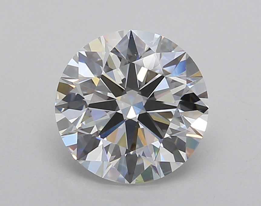 2.01 Carat Round Shaped, Ideal Cut, E Color, VVS2 Clarity, IGI Certified Lab Grown Diamond