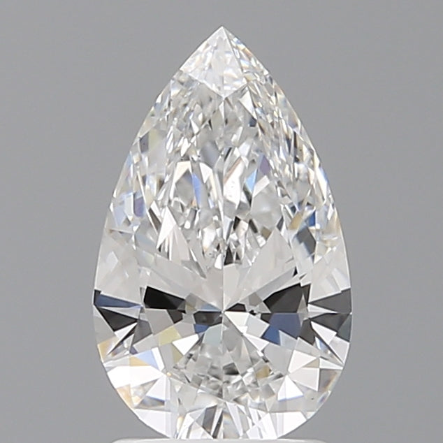 1.57 Carat Pear Shaped, Excellent Cut, D Color, VS1 Clarity, IGI Certified Lab Grown Diamond