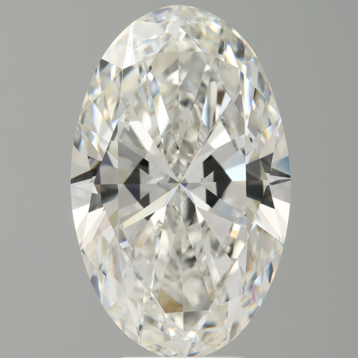 7.10 Carat Oval Shaped, Ideal Cut, F Color, VVS2 Clarity, IGI Certified Lab Grown Diamond