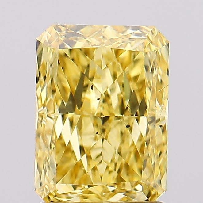 1.52 Carat Radiant Shaped, Excellent Cut, SI1 Clarity, IGI Certified Lab Grown Diamond